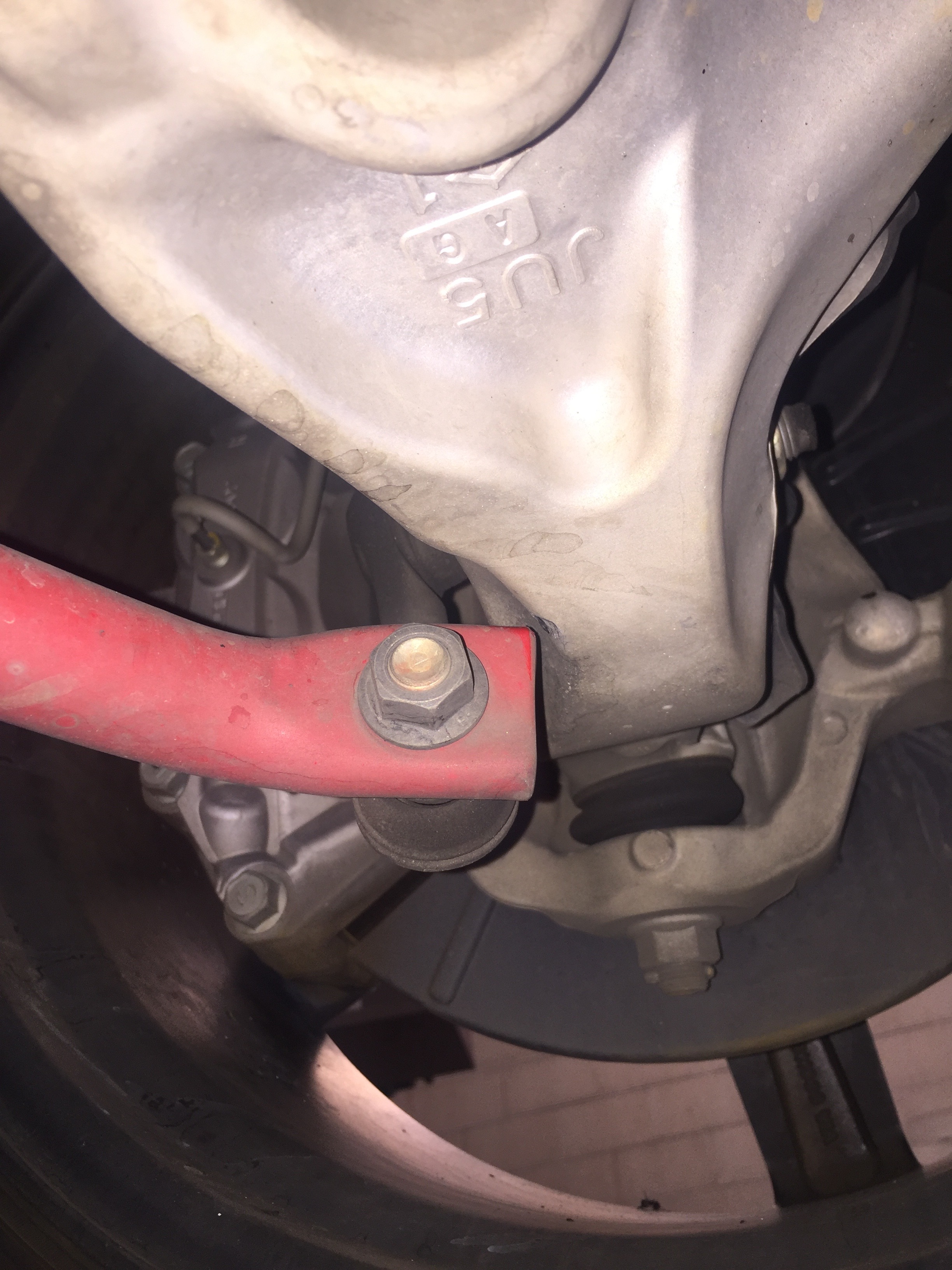 Sway Bar Hitting Lower Control Arm MyG37