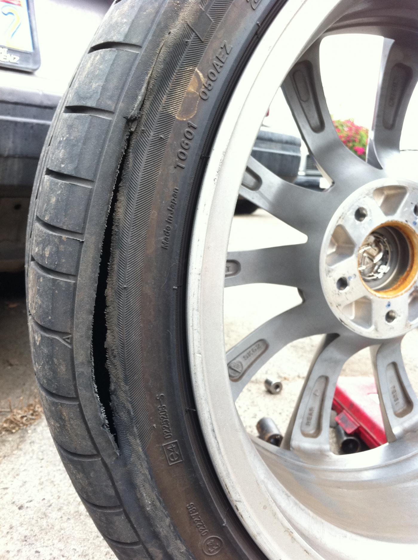 fix sidewall flat tire near me