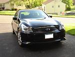 Nasty G37xS Black Obsidian Sedan - Full Factory Body Kit - Just picked up-front.jpg