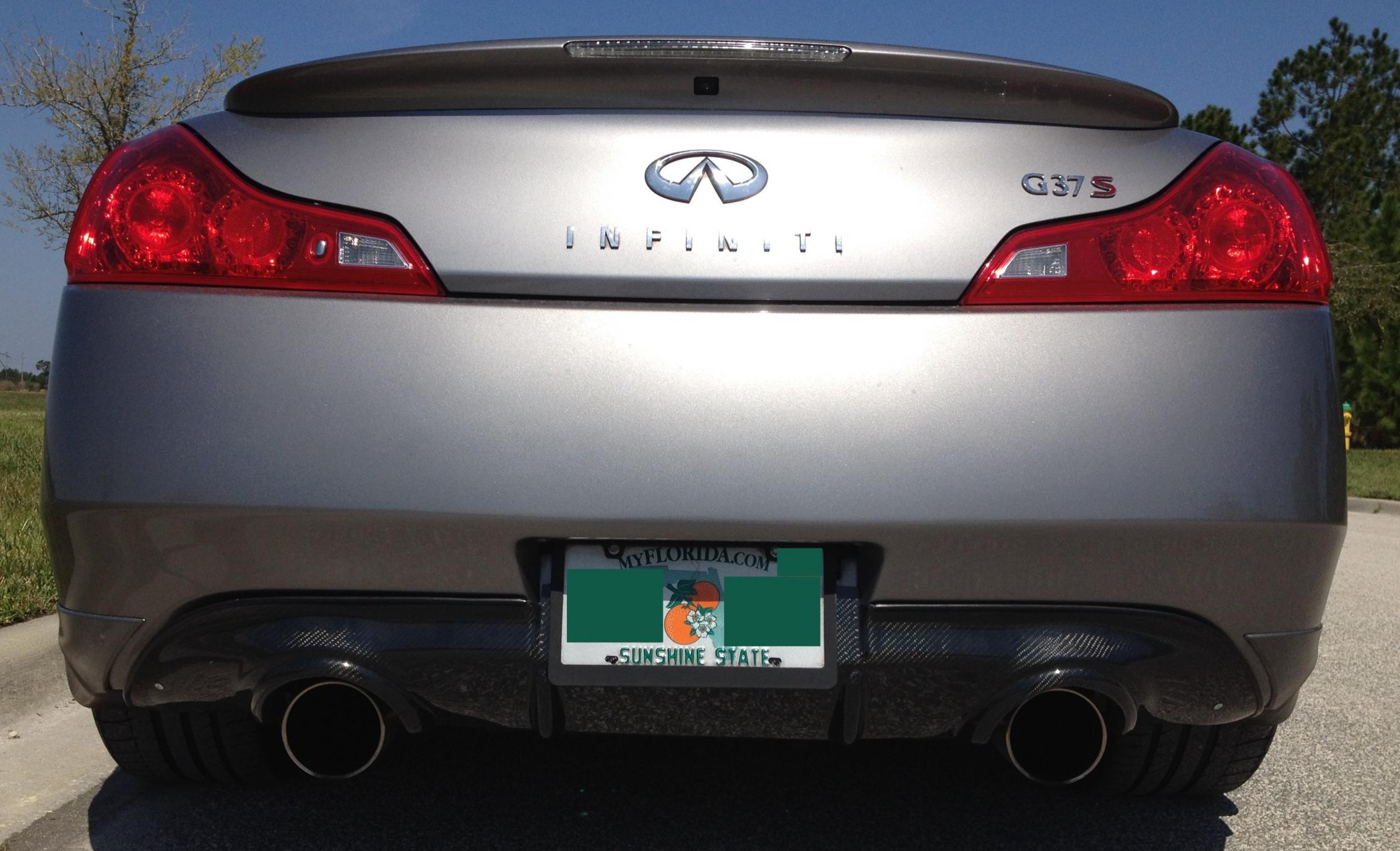 For Sale CF Rear Diffuser G37S Coupe MyG37