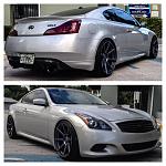 MINT 2009 G37S OEM front bumper w/ clear bra,side stills, and rear bumper-photo-4.jpg