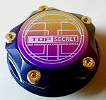 Uber Rare Brand New Top Secret Black and Titanium Oil cap-image.jpeg